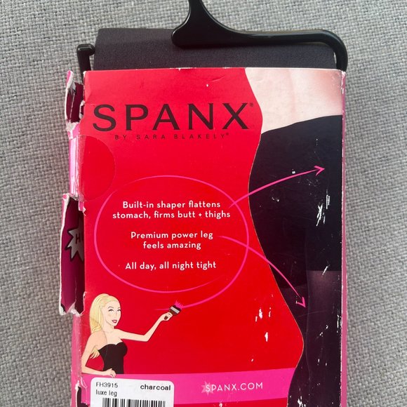 Spanx by Sara Blakely Tights (Charcoal) - Size E - Picture 2 of 4